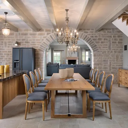 Villa Elena U Ladicima For 8 People With Private Pool & Sports Complex In Istria